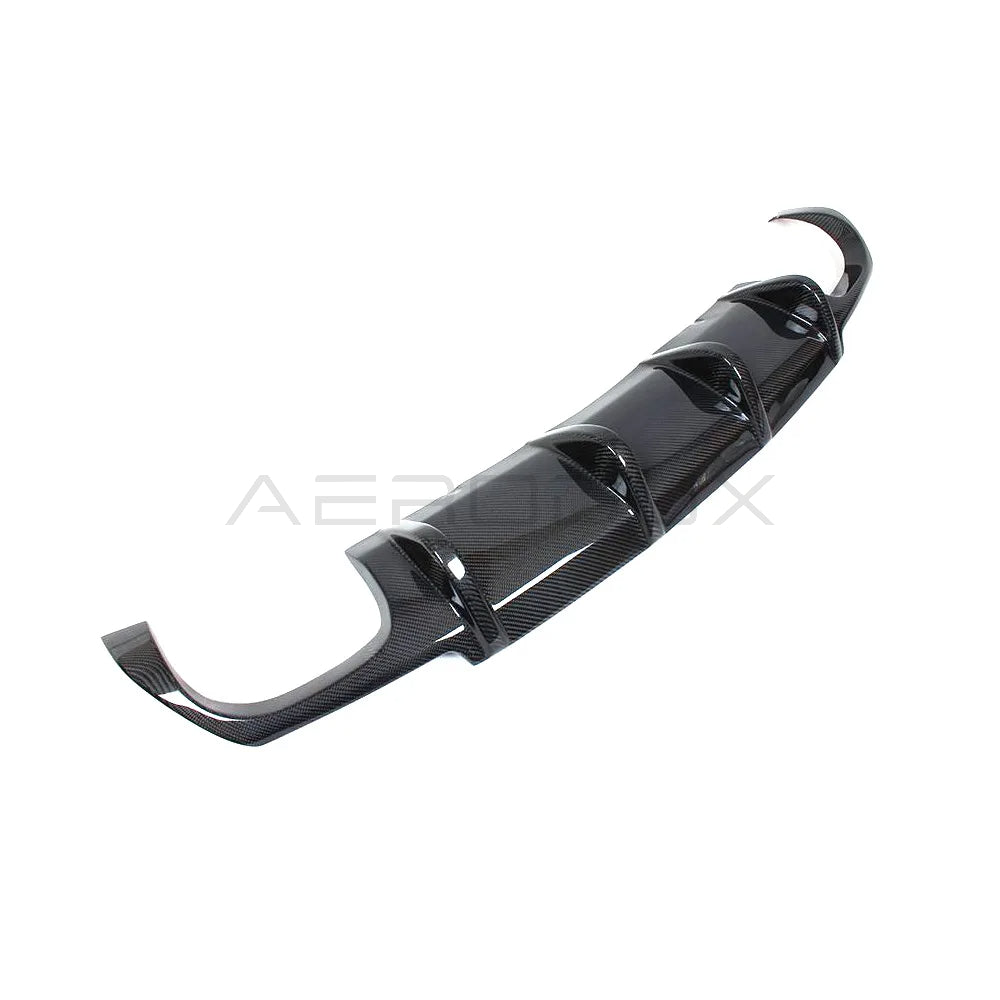 Volkswagen Scirocco R Carbon Fiber Rear Diffuser (Quad exhaust)