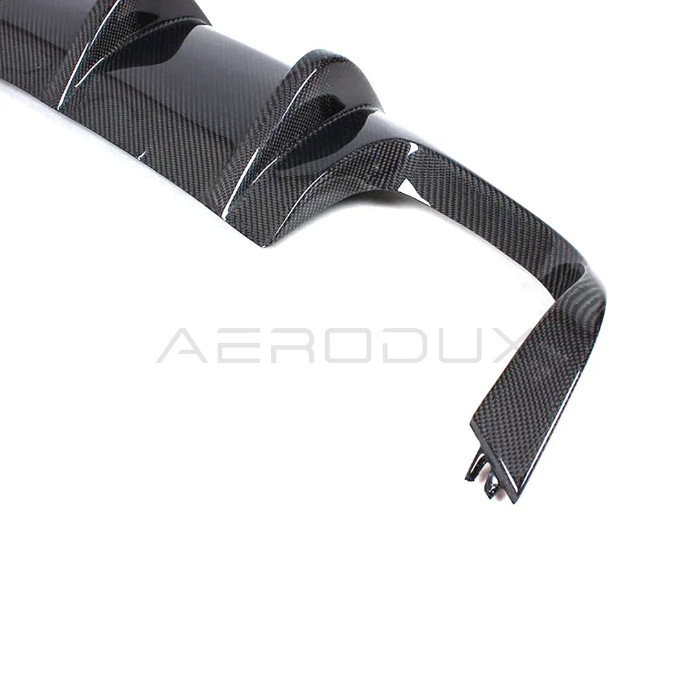 Volkswagen Scirocco R Carbon Fiber Rear Diffuser (Quad exhaust)